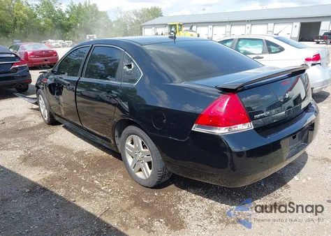2011 Chevrolet Impala Lt из США, поврежденный, VIN 2G1WB5EK7B1214432